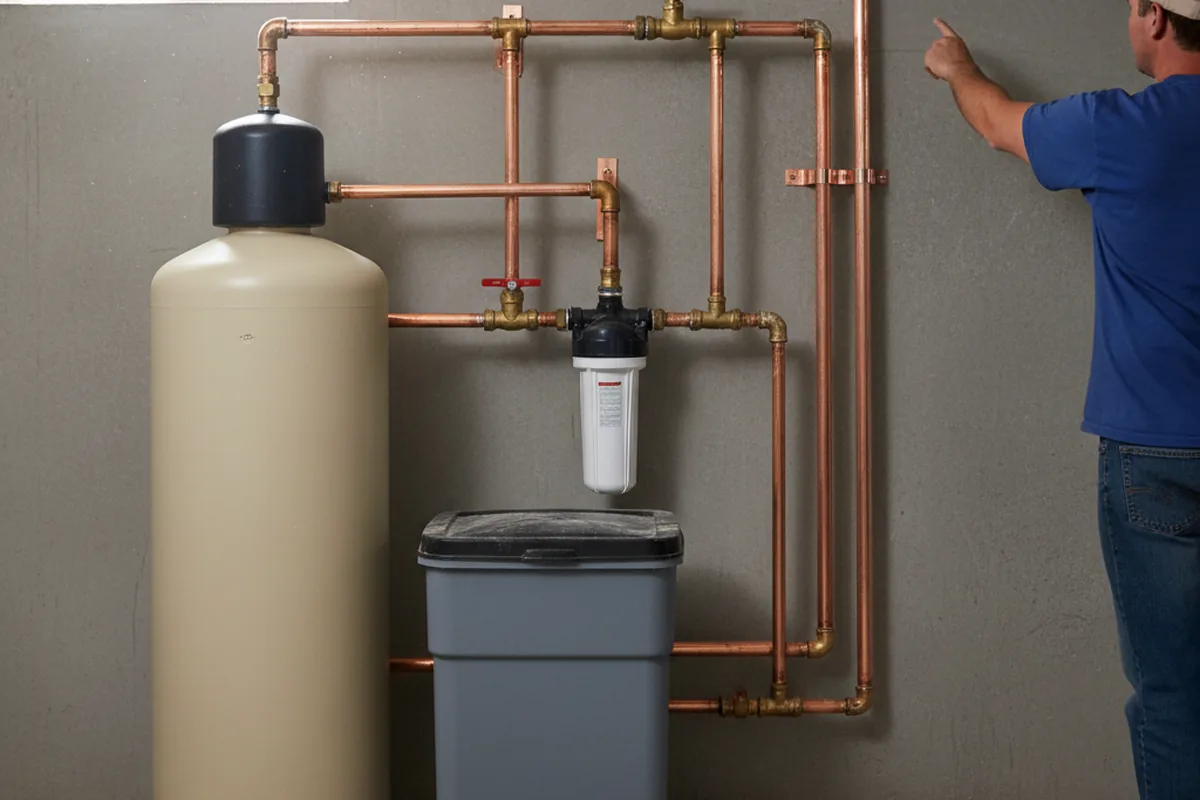 Whole-house water treatment system installed in Westerlo